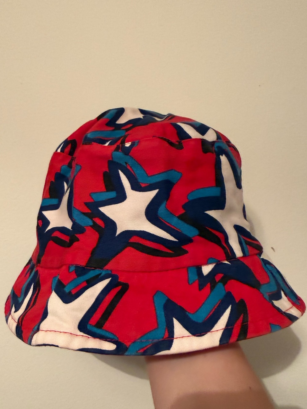 Vintage Stephen Sprouse USA collection bucket hat